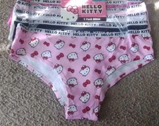Sanrio Hello Kitty Women/junior Bikini Panty 5-Pack Large NEW