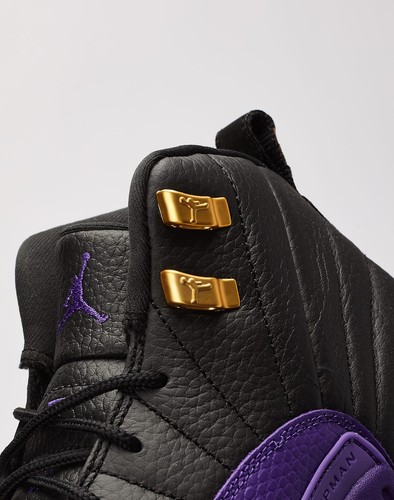 Air Jordan 12 Retro GS 153265-057 Kids 7y Field Purple Lifestyle Shoes HTAT81 - Picture 10 of 11