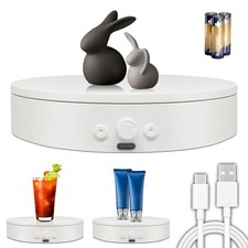 Motorized Rotating Display Stand for Epoxy Glitter Tumbler, 360   Cup Turner ...