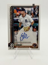 2025 Topps Update Gage Workman RC #US118 Real One Auto Detroit Tigers Rookie