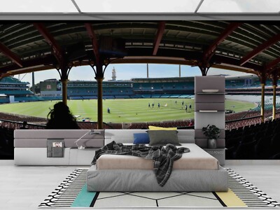 3D Architecture Stadium Sky Self-adhesive Removeable Wallpaper Wall Mural 656