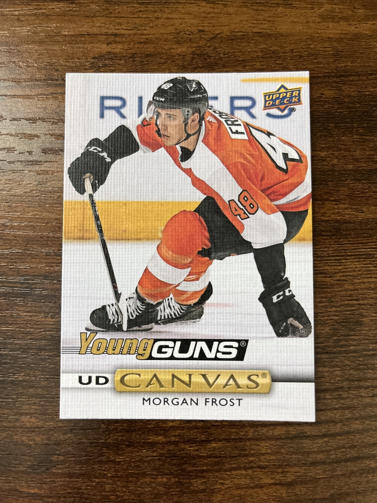 2019-20 Upper Deck UD Canvas Young Guns #C238 Morgan Frost Rookie Flyers RC