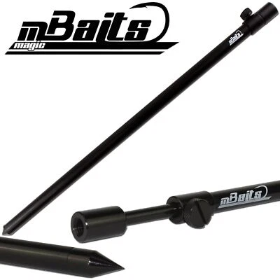 Magic Baits Black Bankstick 50-85cm verstellbar Rutenhalter Rod Pod Erdspieß - Bild 1 von 3