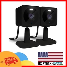 2-Pack Indoor/Outdoor 1080p Smart Cameras with Motion Detection & Night Vision