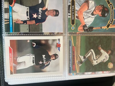 400 baseball cards 1990-1993