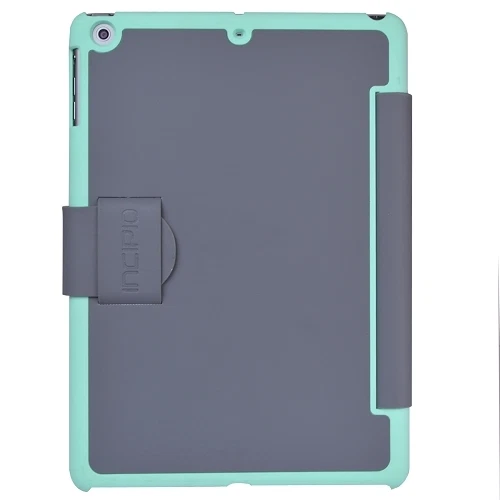 Incipio Lexington Protective Leather Cover for iPad Air (Gray/Green) MSRP $39.99 - Image 4 of 4