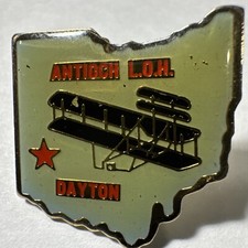Antioch LOH Daytona Airplane Enamel Lapel Pin