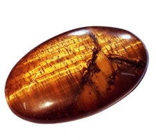 Occhio di Tigre Naturale 34,20 Ct Gemme Sciolte Non Riscaldate Non Trattate F...