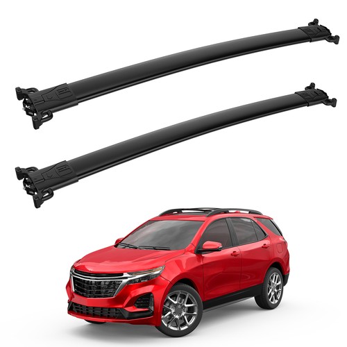 Set(2) Roof Rack Cargo Carrier Cross Bar For 1017 Chevy Equinox GMC
