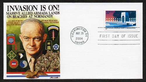 USA, SCOTT # 3862, SET OF 12 FLEETWOOD FDC COVERS PIVOTAL EVENTS OF WORLD WAR II - Picture 9 of 24
