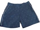 Lady Hagen Golf Shorts Womens Sz 10 Sailboats Boats Sailing Blue Preppy Si33