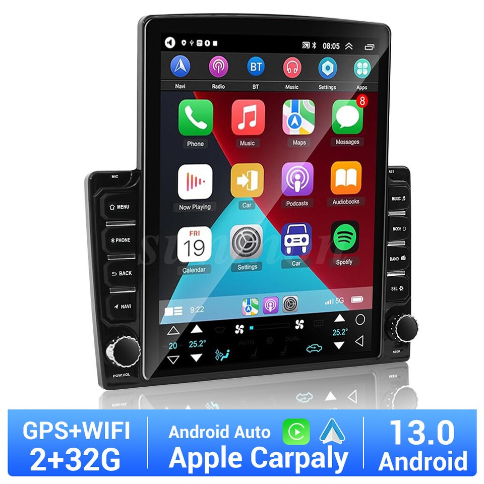 7-inch Double Din Car Stereo With & Auto, Display, Rear View Camera Fm Radio Usb Aux  Link Steering Wheel Controls    Navigation Hands Free Calling  Adapter G 601100061667878