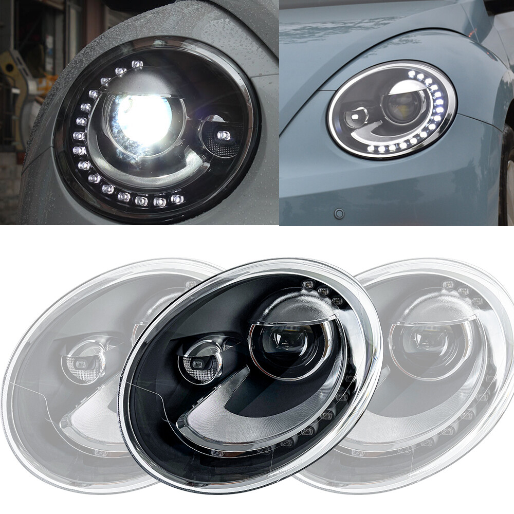 Car Lights For Vw Beetle Headlight Projector 2013-2018 Dynamic Signal Head Lamp Led Headlights