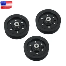 3 Flat Idler Pulley For Toro SW5000 MX5050 MX6050 50" Deck 132-9420 1329420