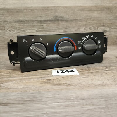 Temperature Climate Control 15098964 Manual Mirrors 99-04 GMC S15 ...