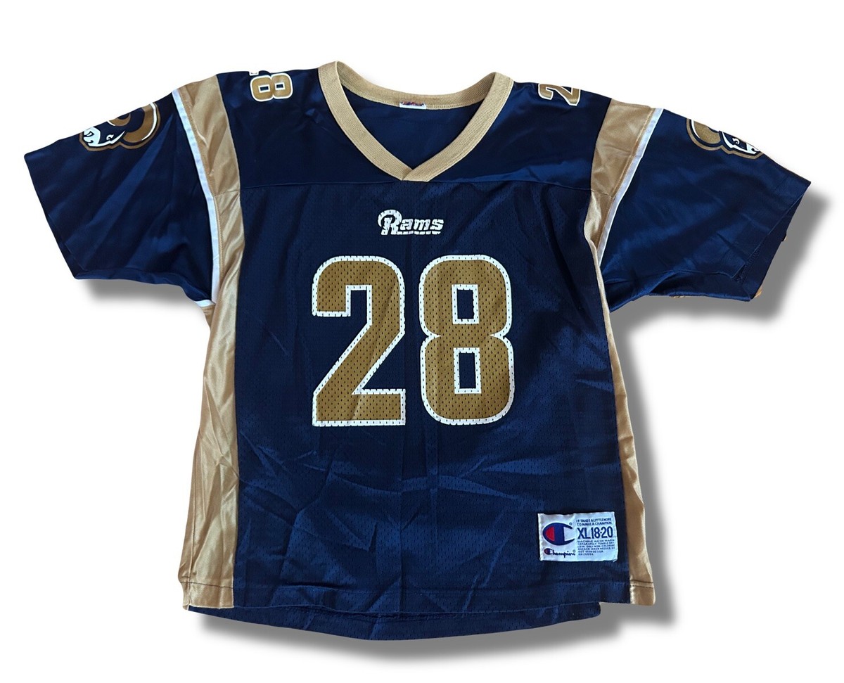 Marshall Faulk Jersey Authentic St Louis Rams Jersey St Louis