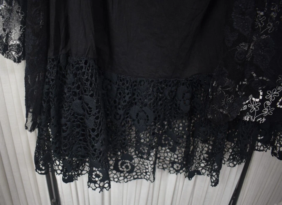Boo Radley Black Lace Skirt Size S - image 4 of 4