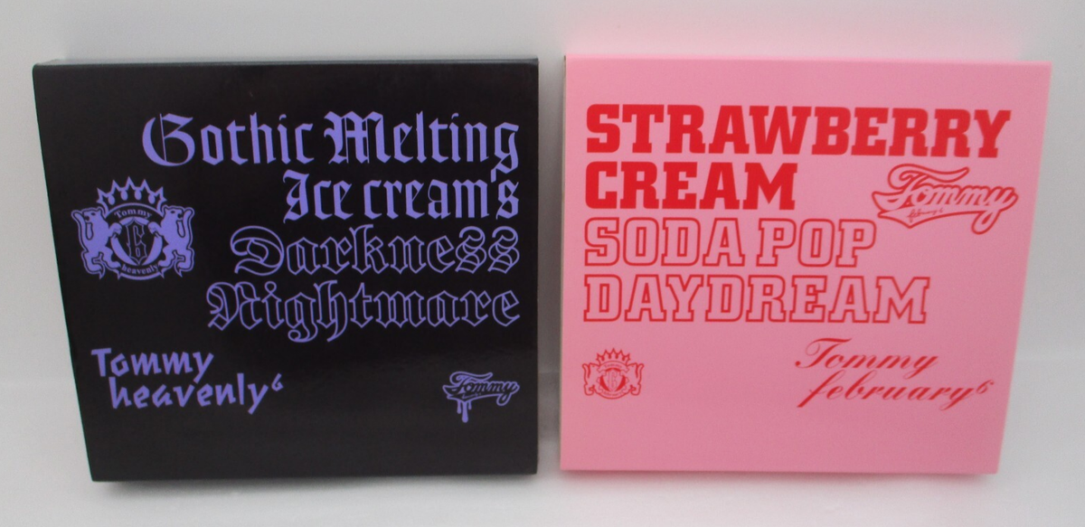 トミー・フェブ6&ヘブ6 ストロベリークリーム＆ゴシックメルティング　セット トミー・フェブ6&ヘブ6 ストロベリークリーム＆ゴシックメル