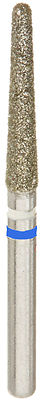 Zirconia Adjustment Diamond Burs ROUND END TAPER  Z850/018M (ZCC4L) pk of 5