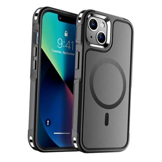 Magnetic for Case, [Compatible with MagSafe][10 FT iPhone 13 Magnetic Black