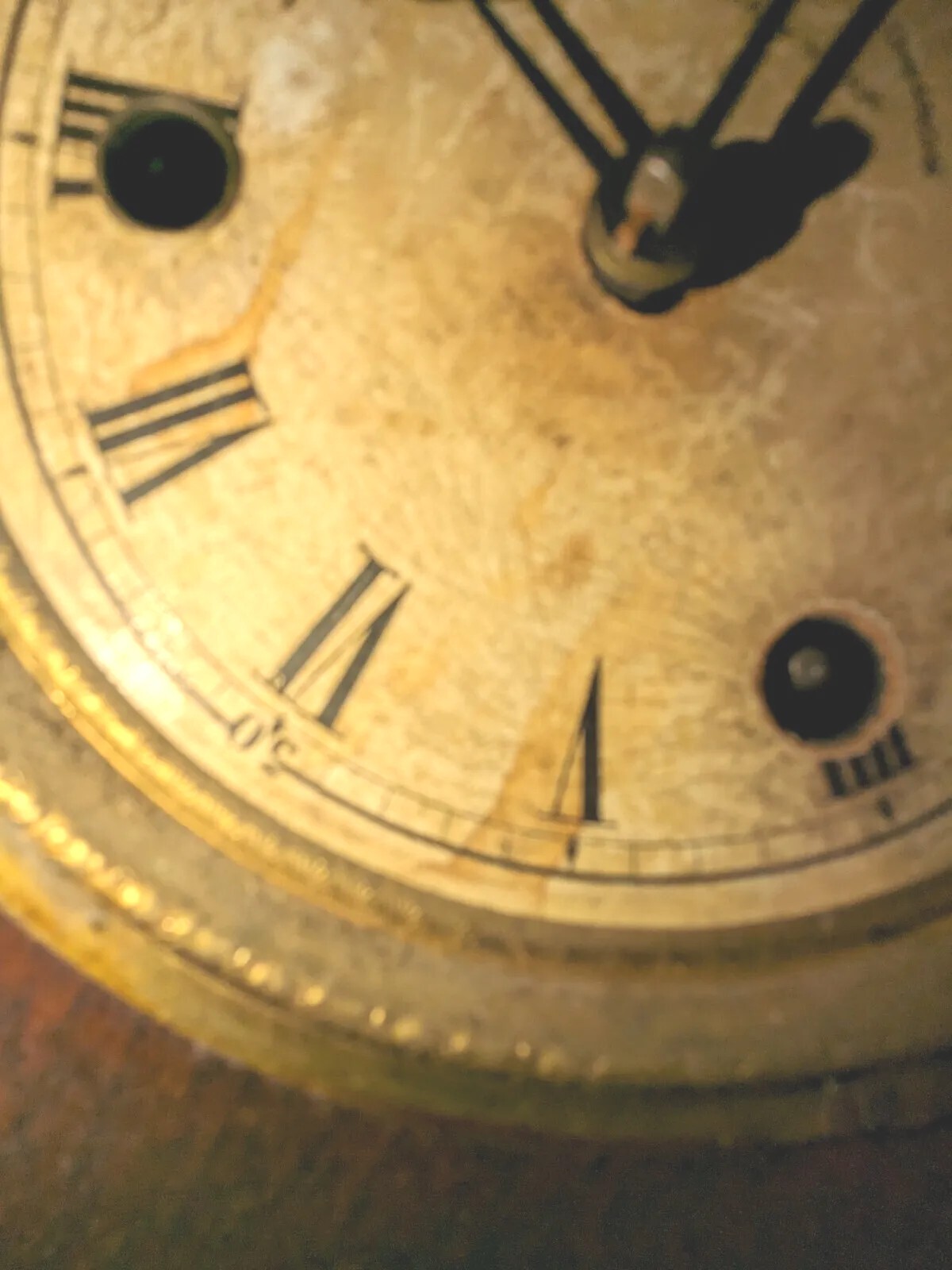 Old Terhune & Edwards,New York City Clock PARTS ONLYAS ISPLEASE