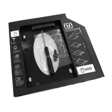 Universal 9.5mm Caddy SATA 2nd HDD SSD Hard Drive CD/DVD-ROM Optical Bay adapter