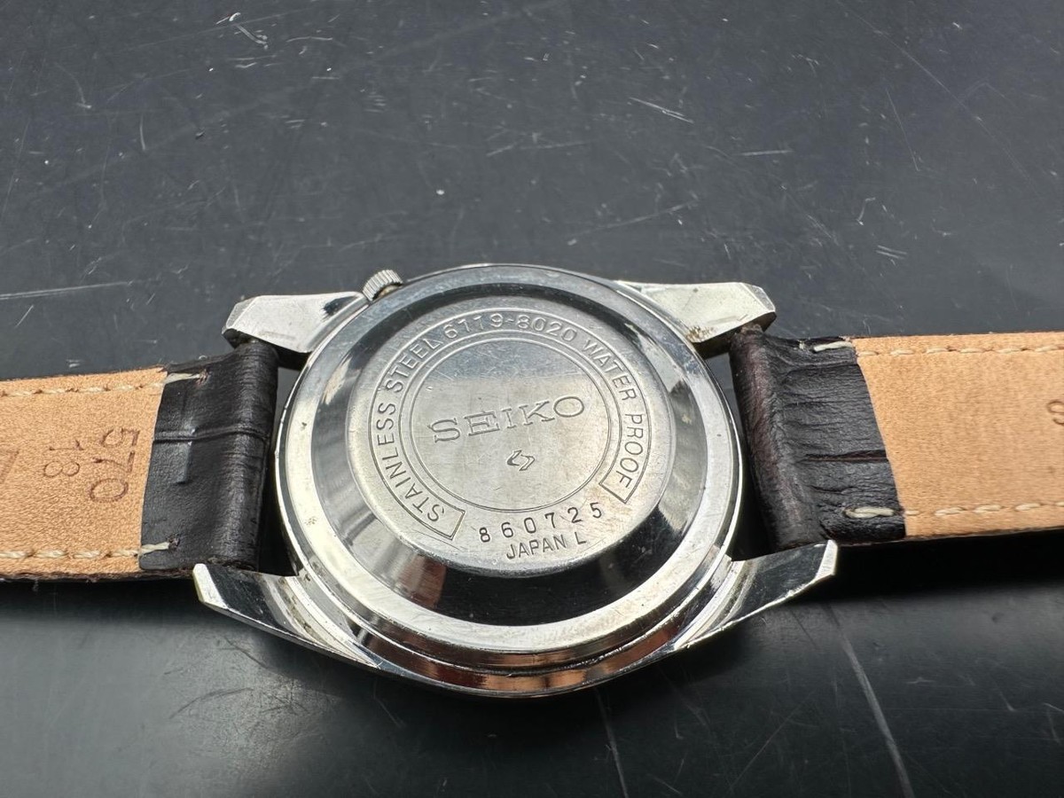 Jun/1976 SS Seiko 6119-8020 21j Day-Date Automatic Watch. | eBay