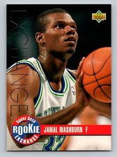 Jamal Mashburn 1993-94 Upper Deck #RE4 Rookie Exchange Silver Basketball Card