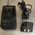 Sharp Viewcam Camcorder Ac Adaptor Charger Battery Bypass Uadp-0226Tazz Working