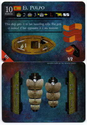 Wizkids Pirates Pocketmodel - El Pulpo (Schiff) DJC 071 C