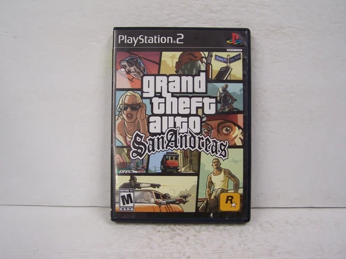 Grand Theft Auto: San Andreas (PS2, 2004) CIB