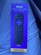 ROKU VOICE REMOTE WITH TV CONTROLS  2 AAA BATTERIES RCA1RW - BRAND NEW SEALED
