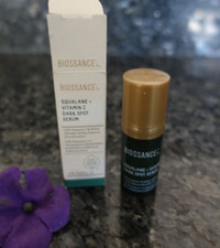Biossance Squalane  Vitamin C Dark Spot Serum Travel Size 10ml/ 0.33oz NIB
