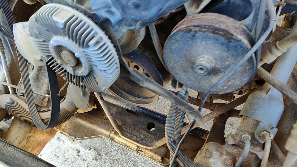 Gmc Sierra 2500 1969-1995 equilibrador armónico polea del cigüeñal con perno fabricante de equipos originales 5,7 l Foto 2 de 4