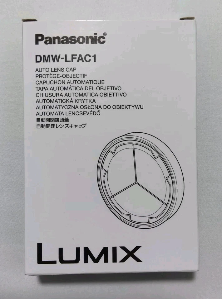 DDU Panasonic LUMIX Automatic Lens Cap DMW-LFAC1 for DMC-LX100 Japan - Image 2 of 4
