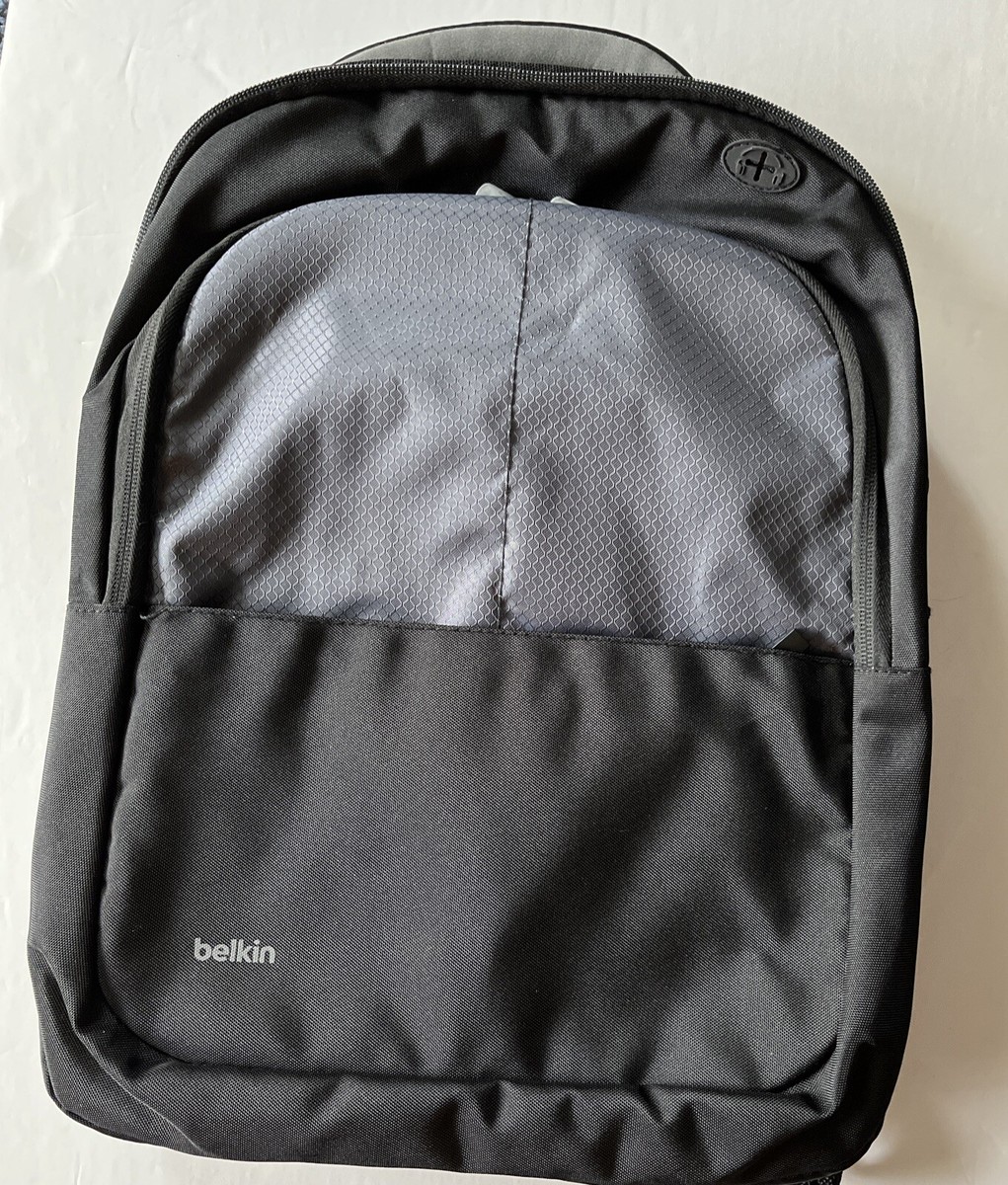 belkin backpack laptop bag Belkin Black Laptop Tablet Computer Bag Backpack Multi Compartment