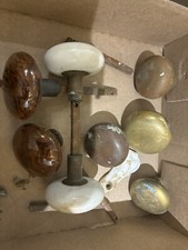 Lot of ANTIQUE Assorted Doorknobs BARN FIND
