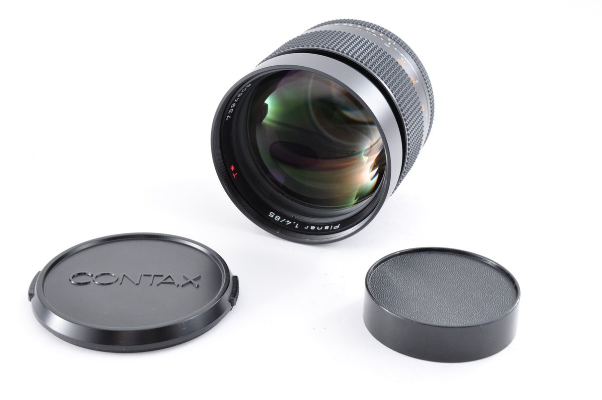Contax Carl Zeiss Planar T* 85mm f/1.4 MMJ MF Lens C/Y Mount From