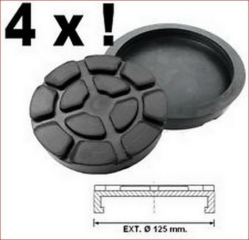 Tamponi Antiscivolo Auto Tamponi Gomma Per Sollevatori Ravaglioli - Foto 7