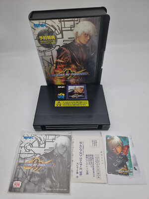THE KING OF FIGHTERS 99 KOF99 Neo Geo AES REGCARD+PHONE CARD Japan Used Original