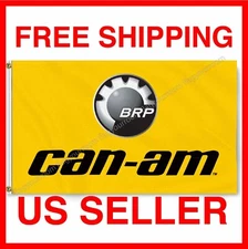 CAN-AM BRP Logo 3 x 5 Banner Flag 3x5 Car Show Garage Wall Decor Sign Man Cave