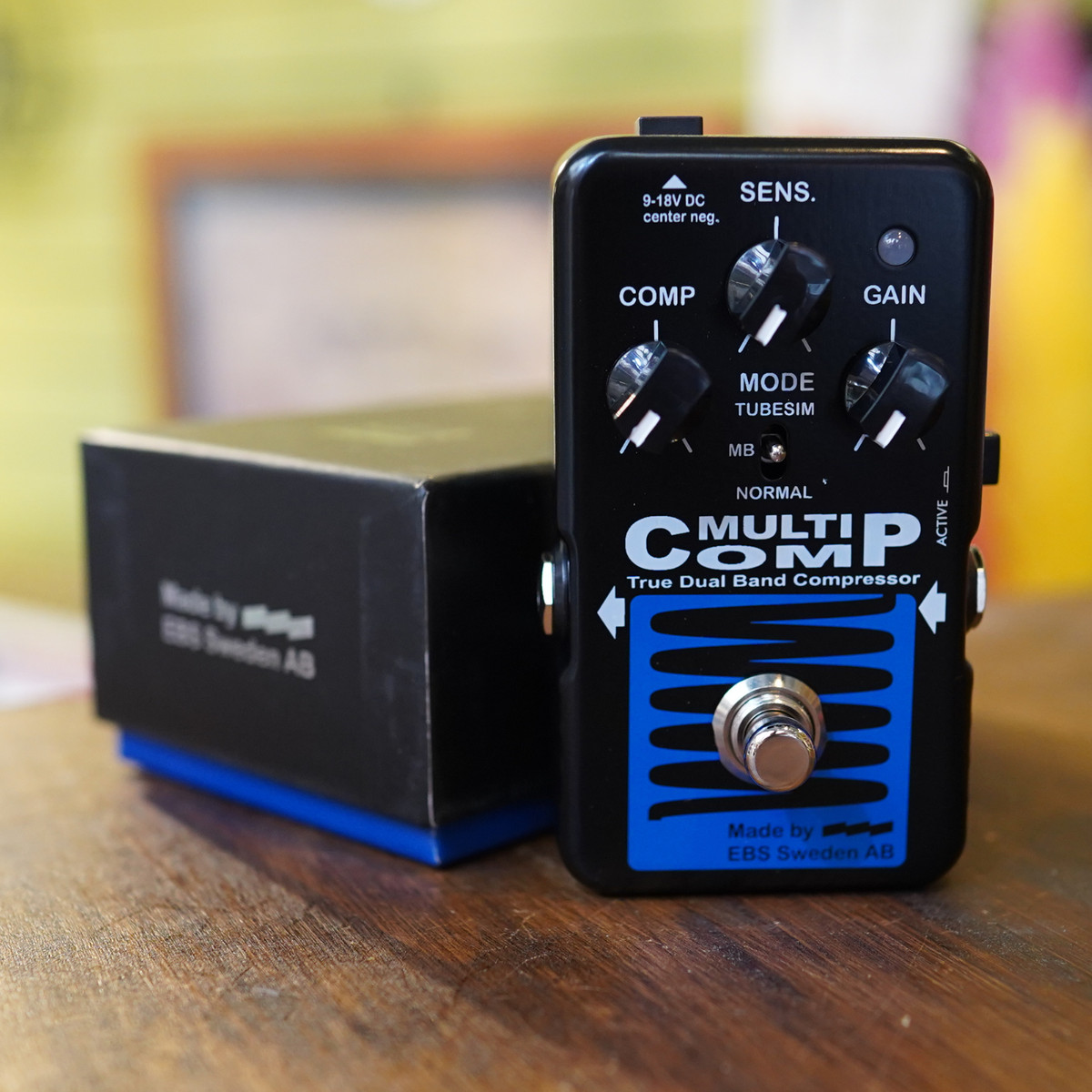 EBS MultiComp BlueLabel base effects compressor Brand New Ship 