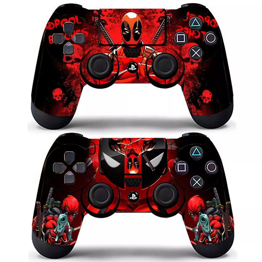 2 PS4 Controllers Controller Deadpool DP Icons Willson Skin eBay