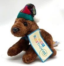 2004 Kids Preferred Christmas Winter Dog Musical Plush Jingle Bells