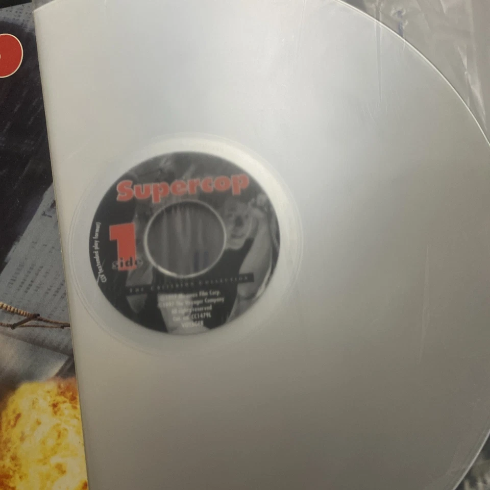Supercop 1992 Laserdisc, Criterion Collection Jackie Chan, Widescreen - Image 3 of 4