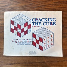 Cracking the Cube: How to Solve Rubik's Cube by Don Kolve 1981 PB