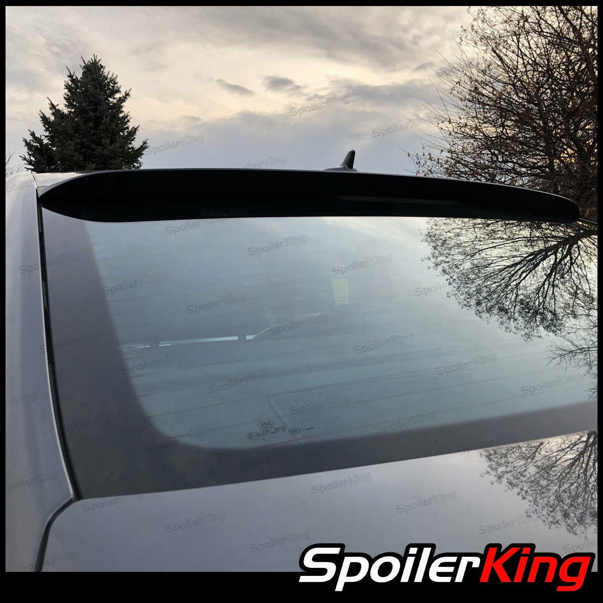 Rear Roof Spoiler Window Fits Maserati Quattroporte 2014-2024 SpoilerKing 284R