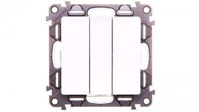 VALENA LIFE Dreifachverbinder weiß 752103