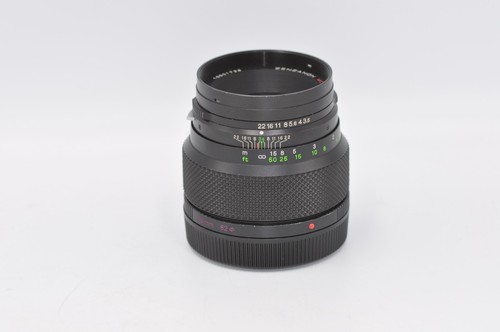 Bronica 105mm f/3.5 MC Objektiv mit Objektivdeckel und Gegenlichtblende. - Bild 1 von 4