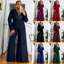 Plus Size Women Suits Ladies Formal Dress Fashion Party Prom Women Long Jackets
